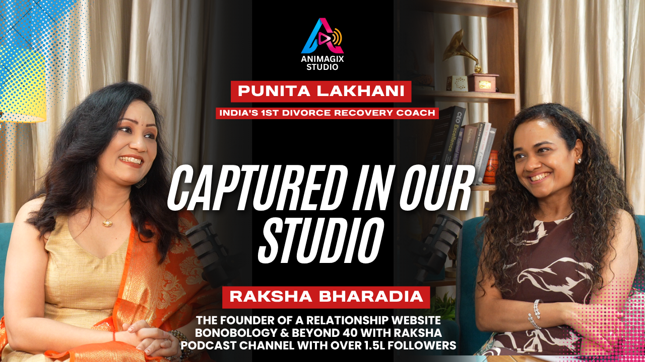 Raksha Bharadia & Punita Lakhani podcast in Koramangala, Bangalore