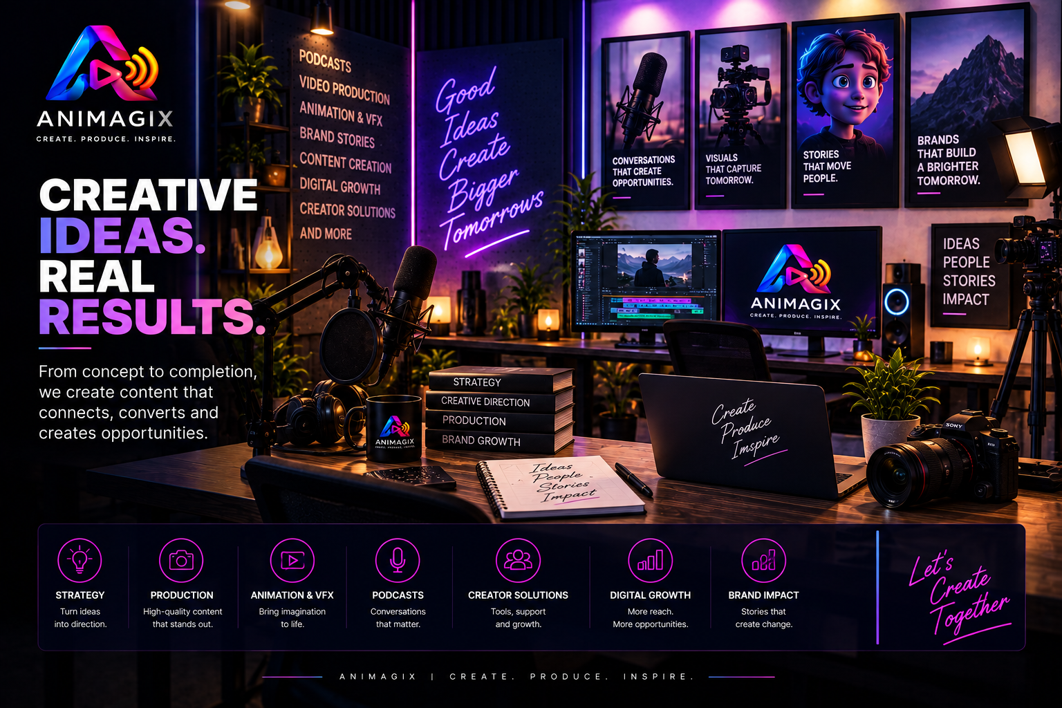 Professional Podcast Studio in Bangalore